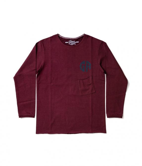 GERUGA / HEAVY DUTY LONG SLEEVE C-T (DARK-CHERRY) GERUGA / HEAVY DUTY LONG SLEEVE C-T (DARK-CHERRY)