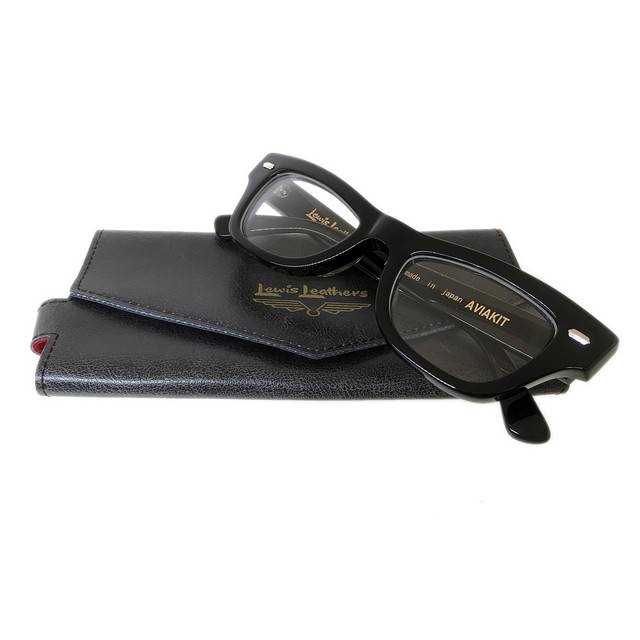 Lewis Leathers × EFFECTOR / AVIAKIT EYEWEAR(BK×SIL/CLEAR) Lewis Leathers × EFFECTOR / AVIAKIT EYEWEAR(BK×SIL/CLEAR)