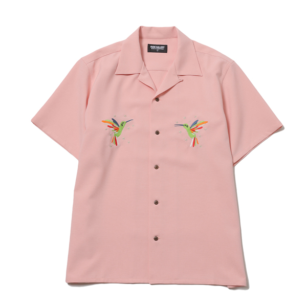 RG / HUMMING BIRD SHIRT (PINK) RG / HUMMING BIRD SHIRT (PINK)