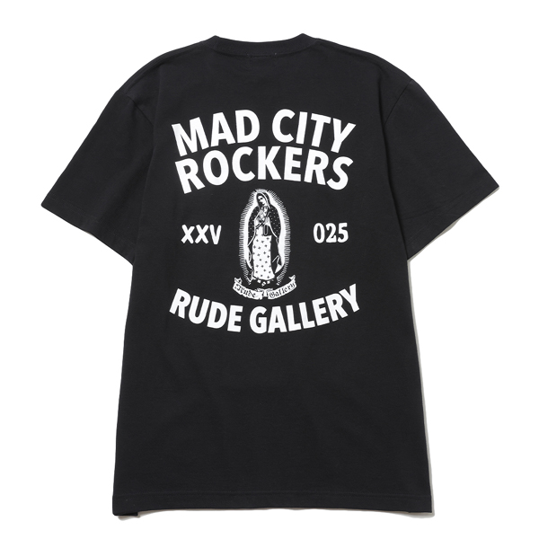 RG / MAD CITY ROCKERS MARIA STANDARD TEE (BK) RG / MAD CITY ROCKERS MARIA STANDARD TEE (BK)