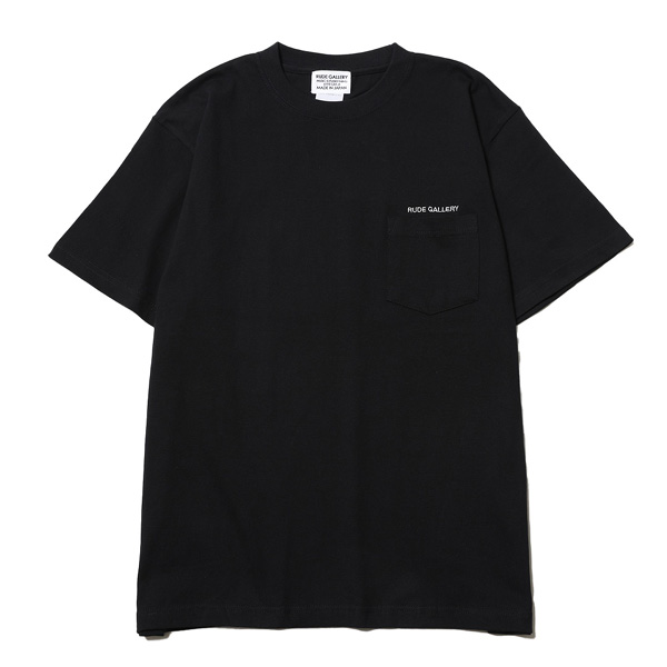 RG / LOGO PKT TEE (BK) RG / LOGO PKT TEE (BK)