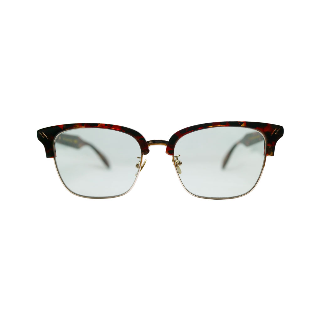 Mr. CASANOVA /STOMP4 / Red Brown Demi×Gold / Emerald Green Lens Mr. CASANOVA /STOMP4 / Red Brown Demi×Gold / Emerald Green Lens